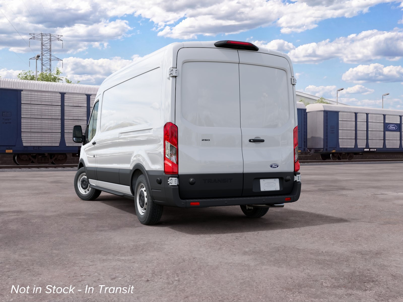 New 2027 Oxford White Ford Cargo Van image 8