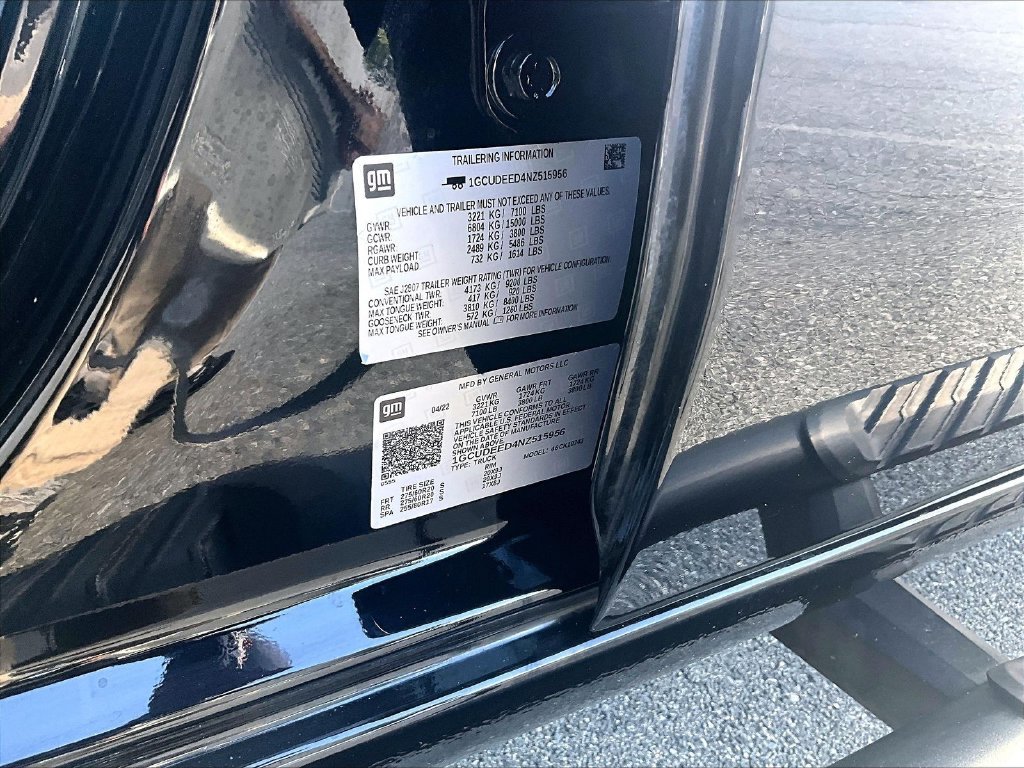 Used 2022 Black Chevrolet RST image 37