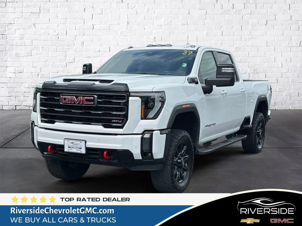 Used 2024 Summit White GMC AT4 image 1