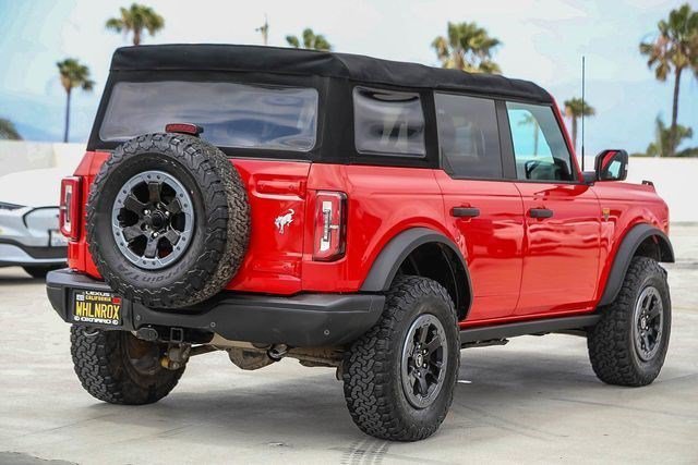 Used 2021 Race Red Ford Badlands image 6
