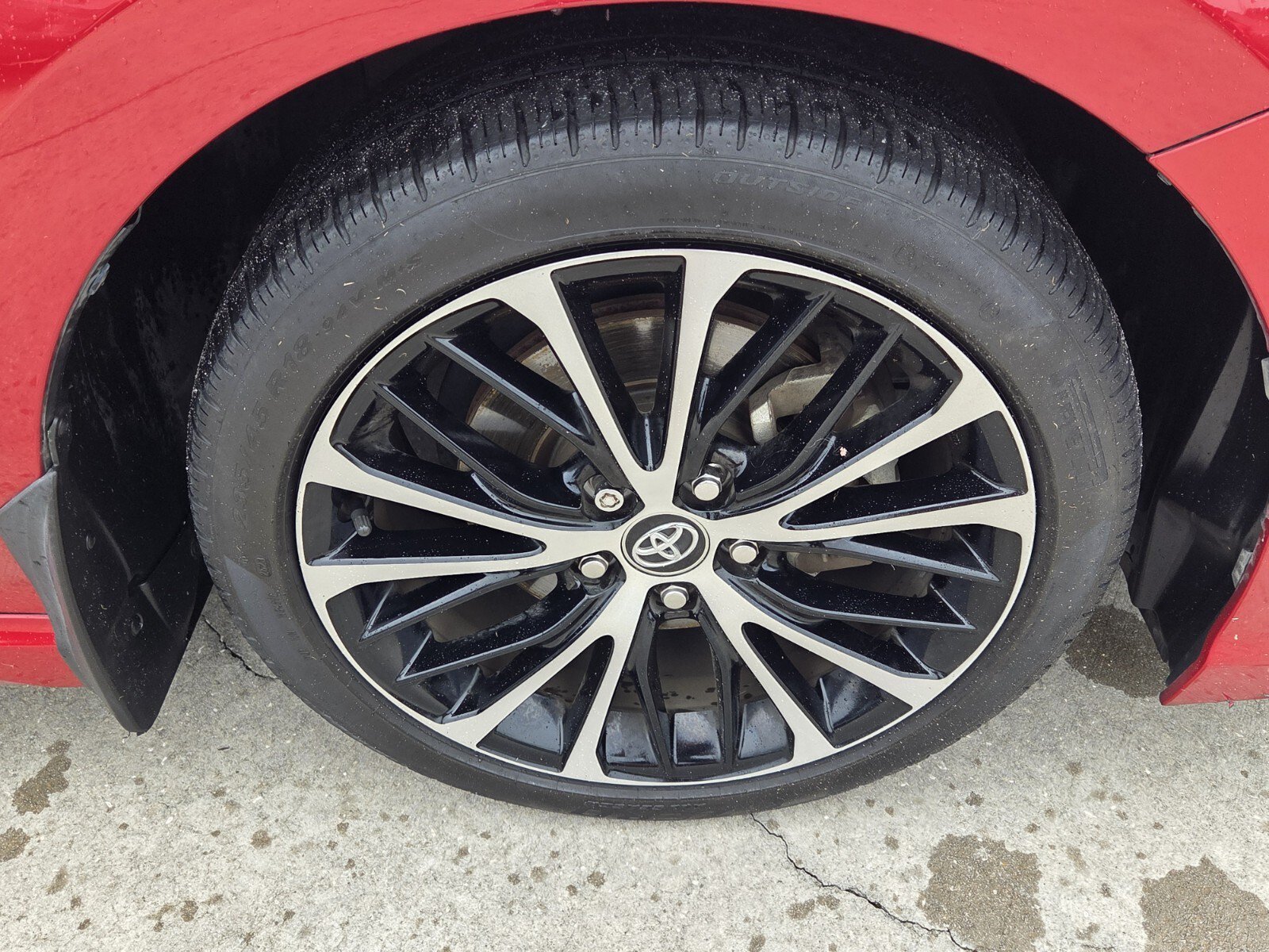 Used 2020 Red Toyota SE image 11