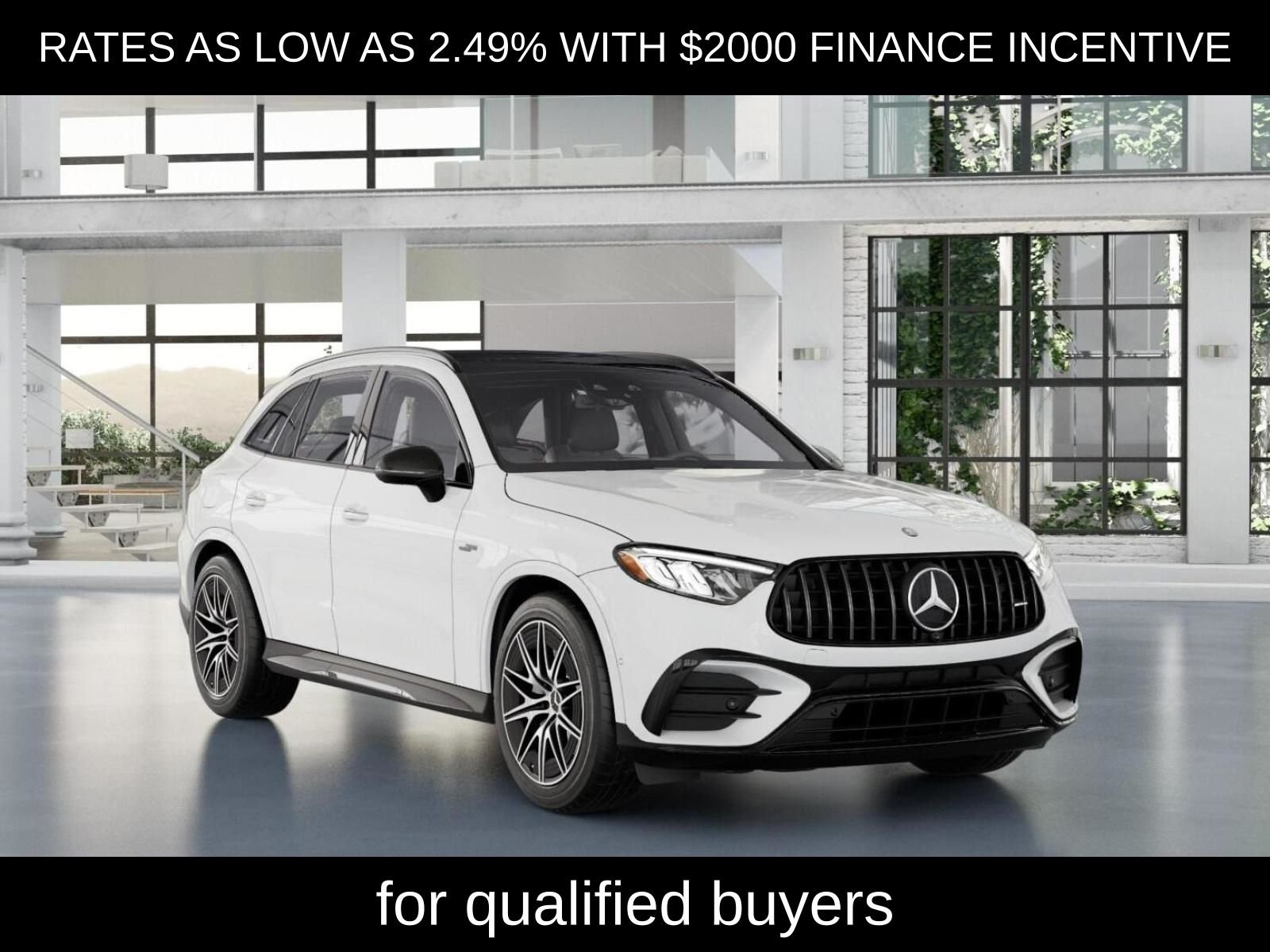 New 2026 Polar White Mercedes-Benz GLC 43 AMG® image 10