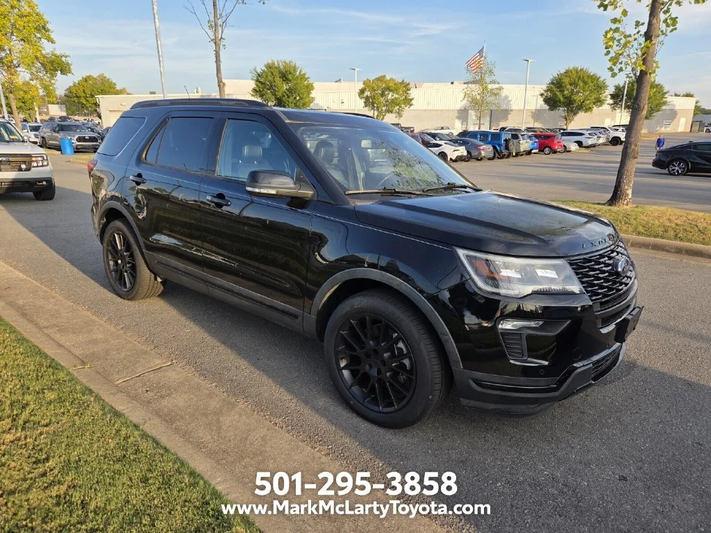 Used 2018 Black Ford Sport image 3