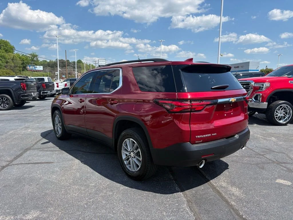 Used 2022 Cherry Red Tintcoat Chevrolet LT Cloth image 4