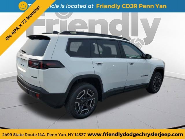New 2026 Bright White Clear-Coat Exterior Paint Jeep Limited image 5