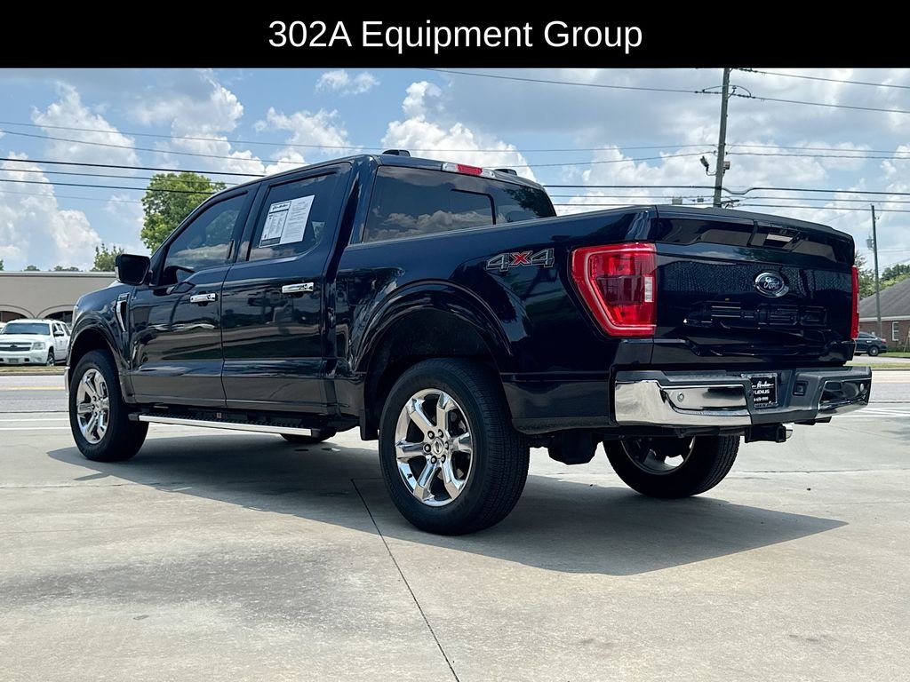 Used 2022 Blue Metallic Ford XLT image 5