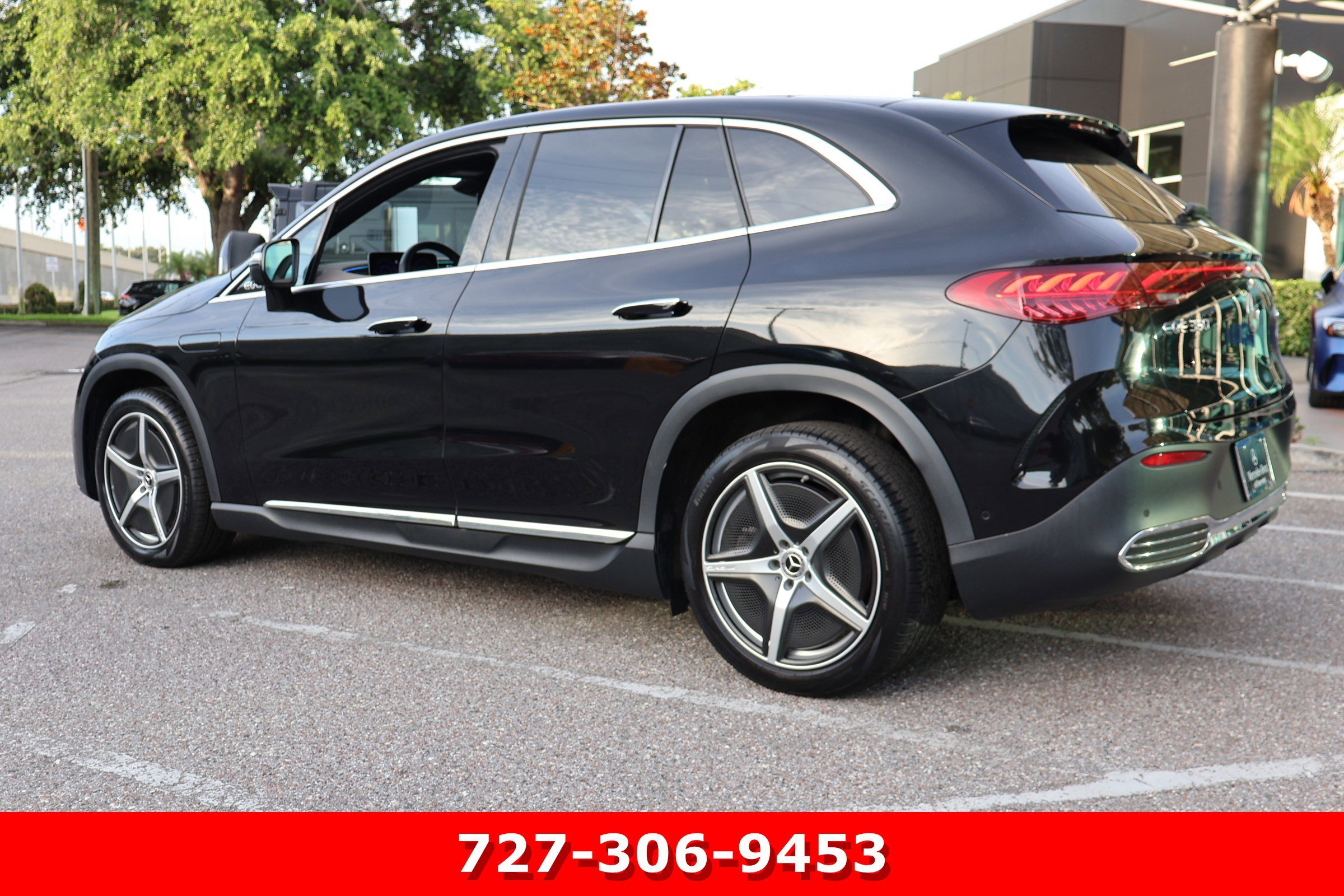Certified Used 2023 Obsidian Black Metallic Mercedes-Benz EQE 350 image 7