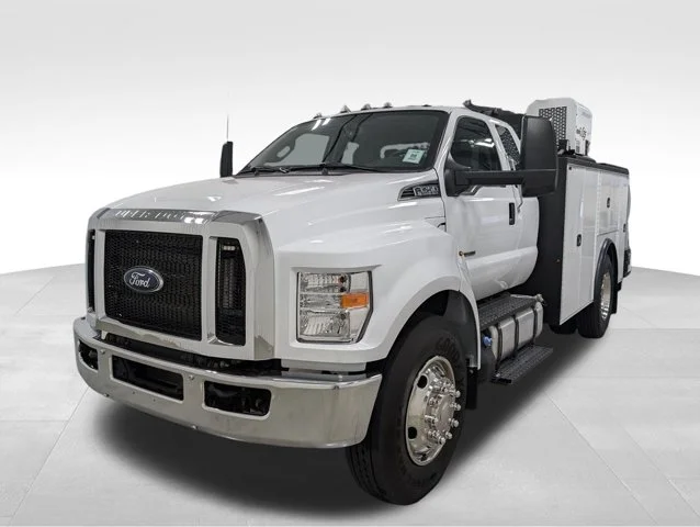 New 2025 Oxford White Ford F-750 SD Diesel Straight Frame image 24