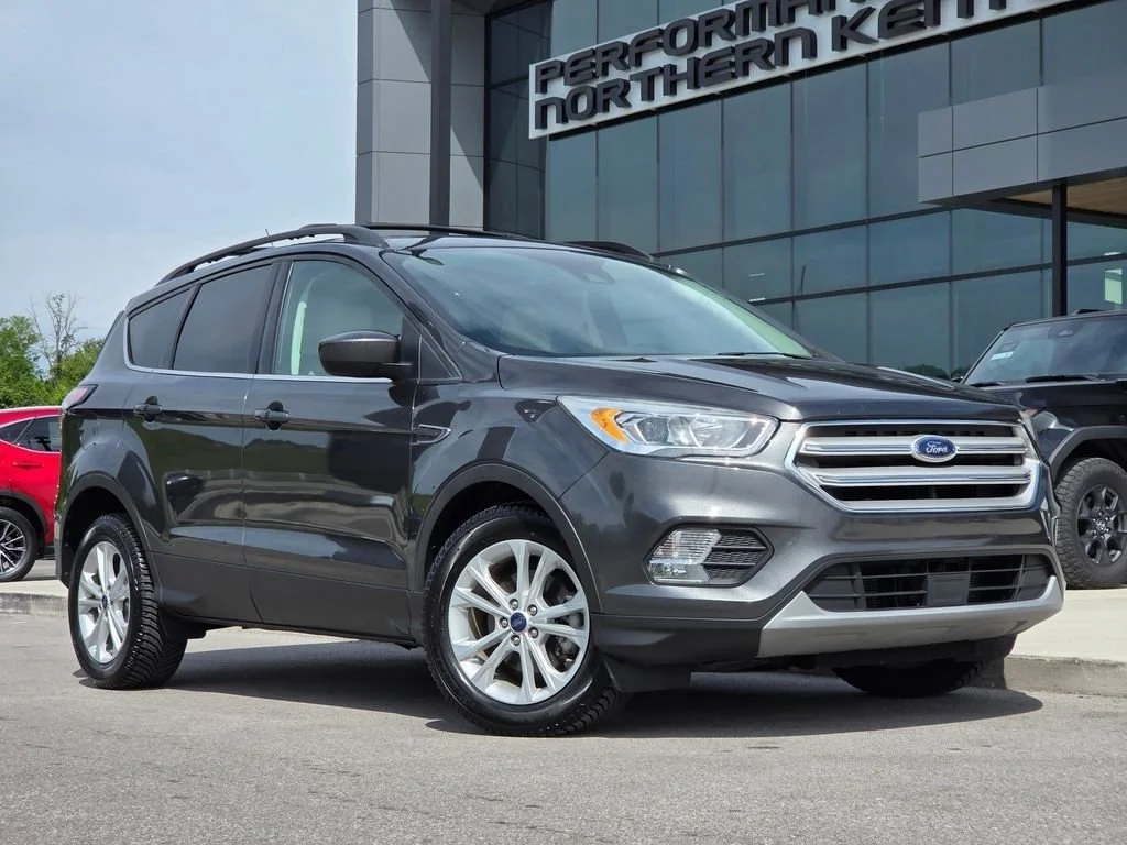Used 2018 Ford Escape SEL with VIN 1FMCU0HD5JUC09443 for sale in Fort Wright, KY