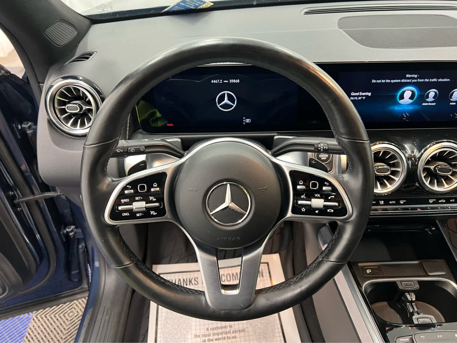 Used 2022 Denim Blue Metallic Mercedes-Benz GLB 250 image 21