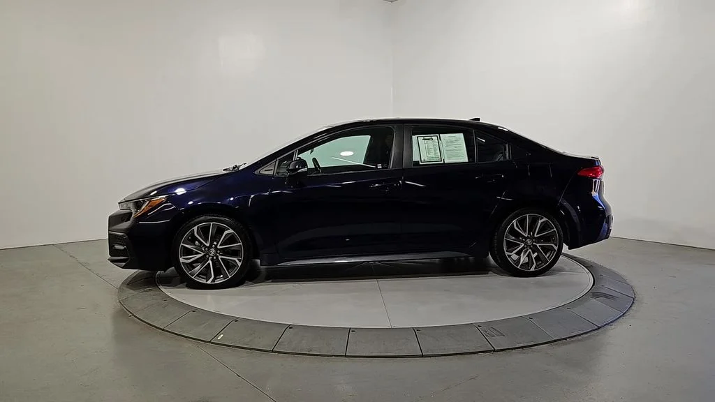 Used 2021 Black Toyota SE image 2