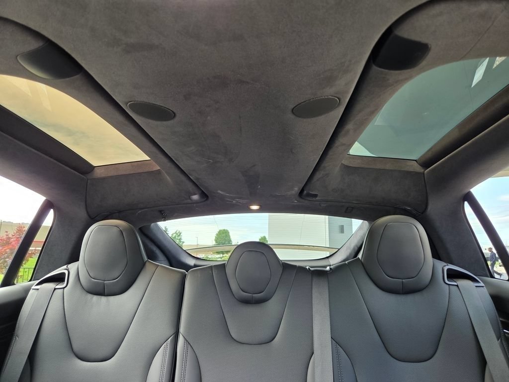 Used 2023 Pearl White Multi-Coat Tesla Standard Range image 31