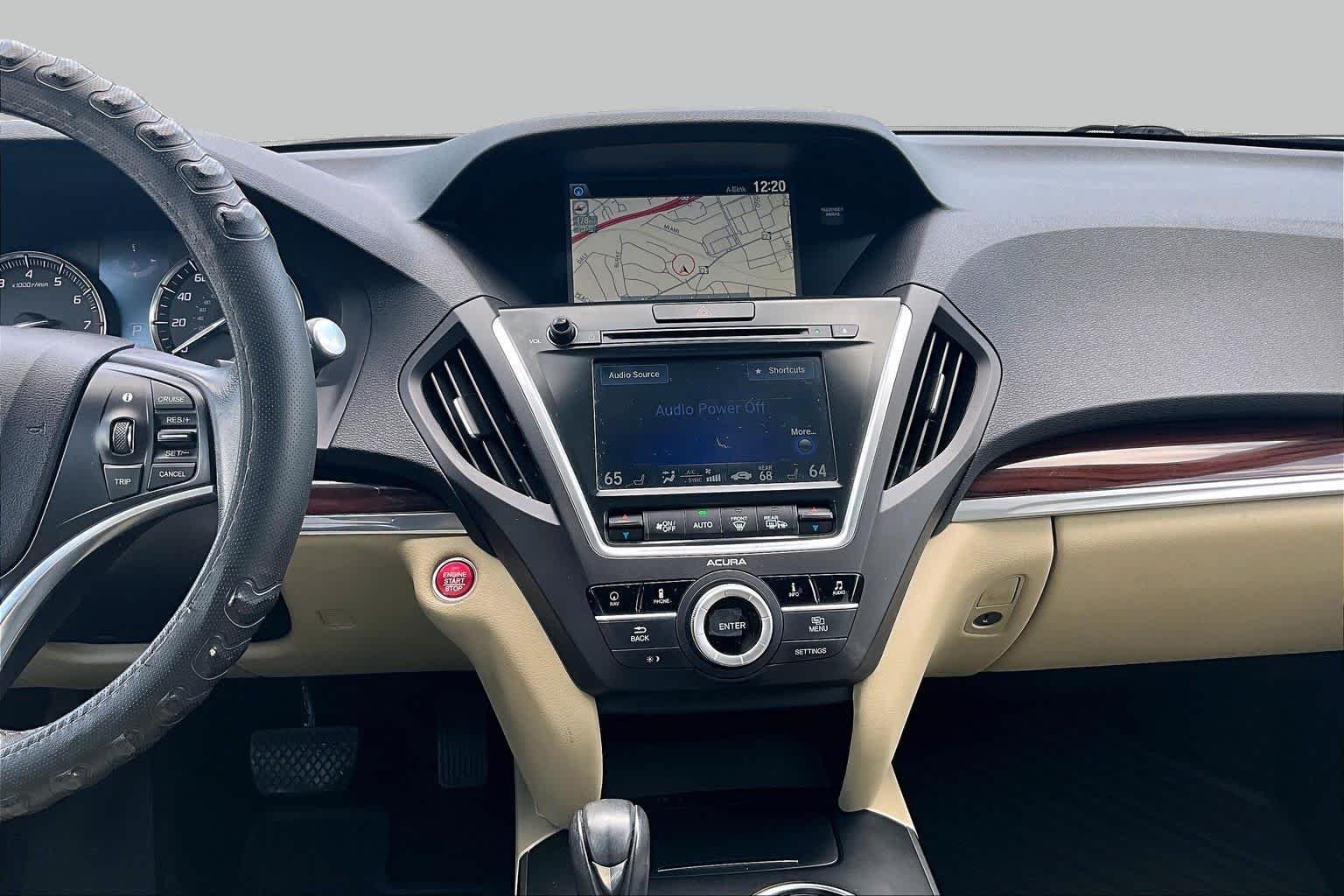 Used 2015 Crystal Black Pearl Acura Tech Pkg image 7