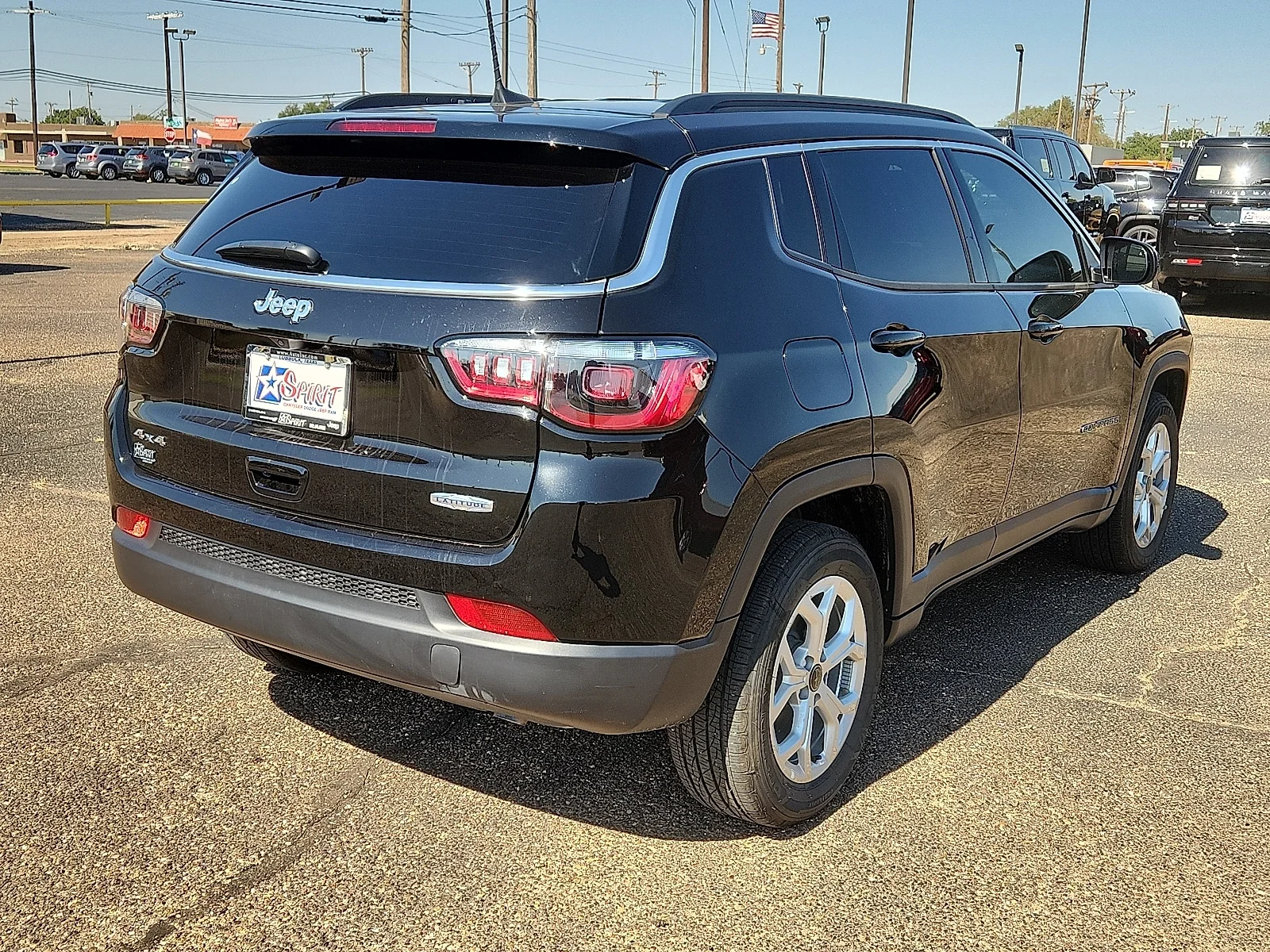New 2025 Black Jeep LIMITED 4X4 image 4