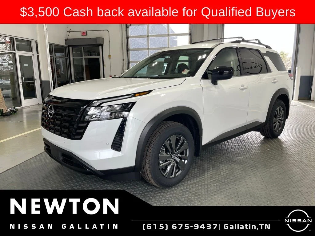 New 2026 Everest White Pearl Tricoat Nissan SV image 5