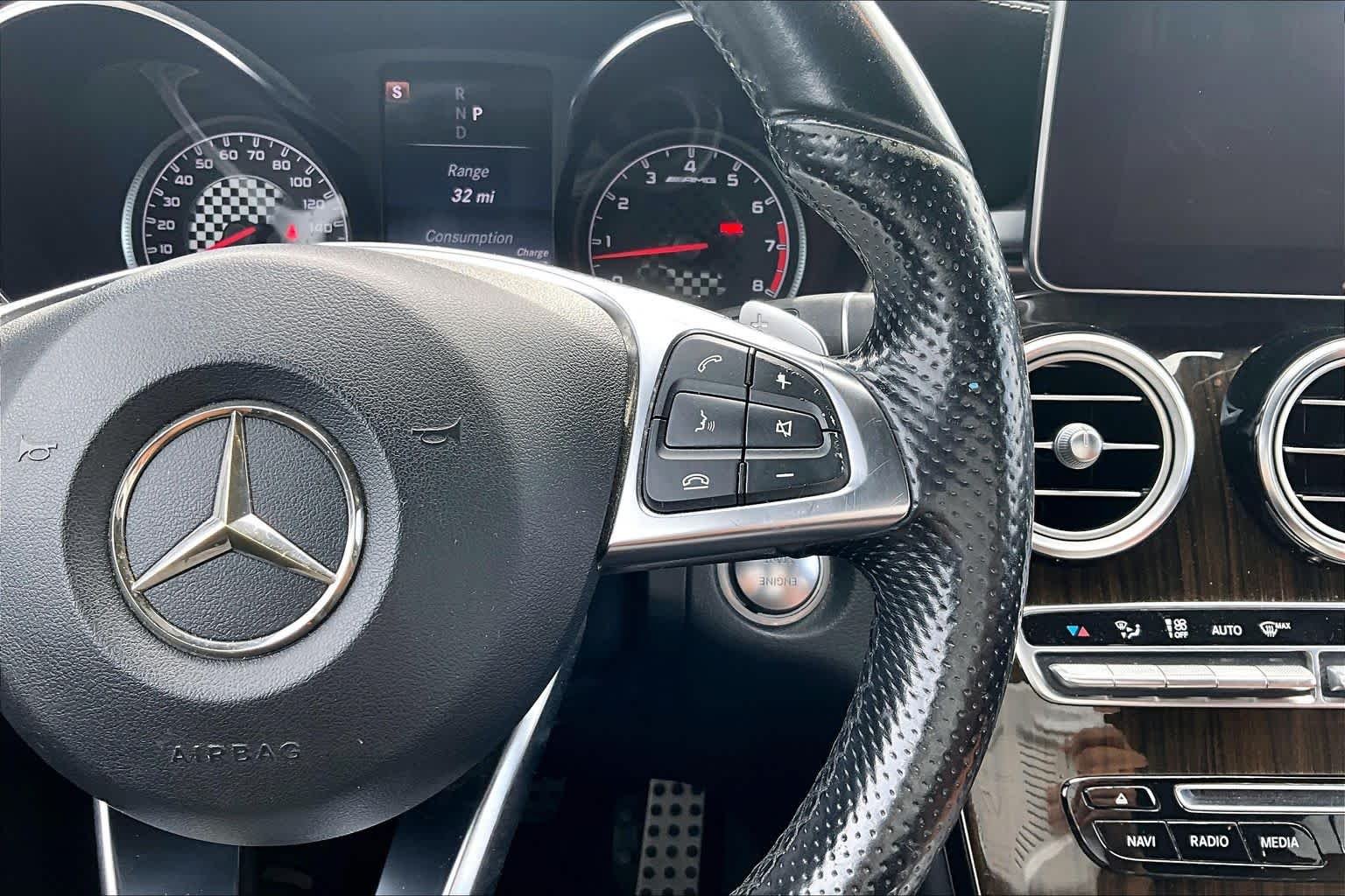 Used 2017 Polar White Mercedes-Benz AMG® GLC 43 image 25