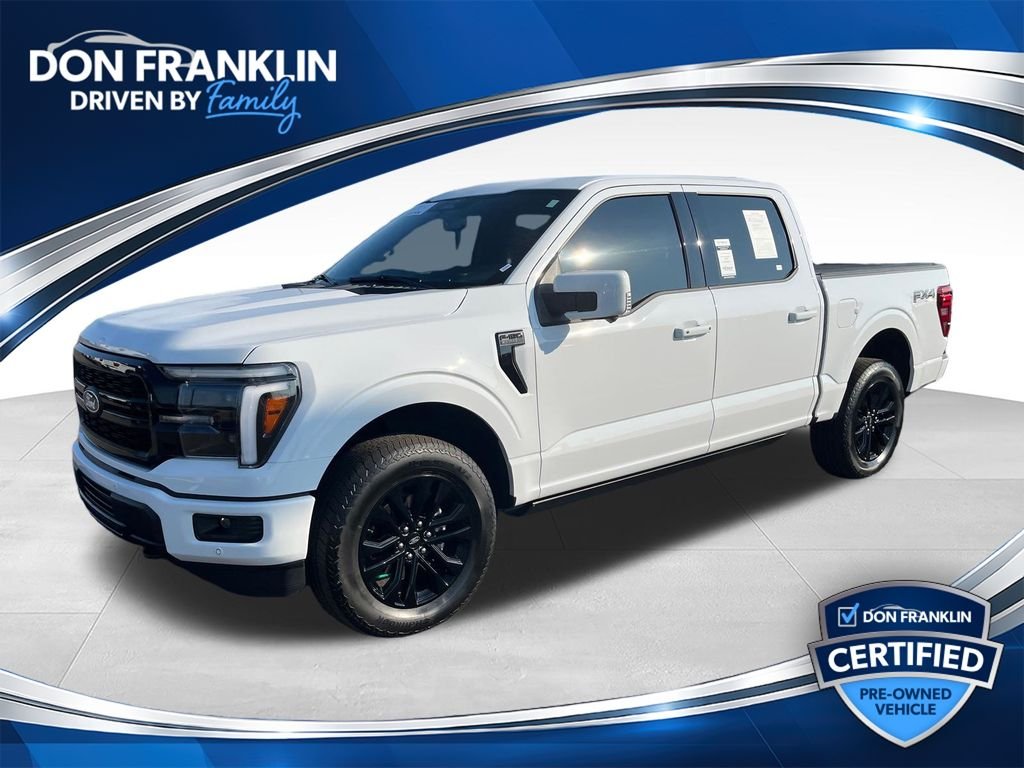 Used 2025 White Ford Lariat image 1