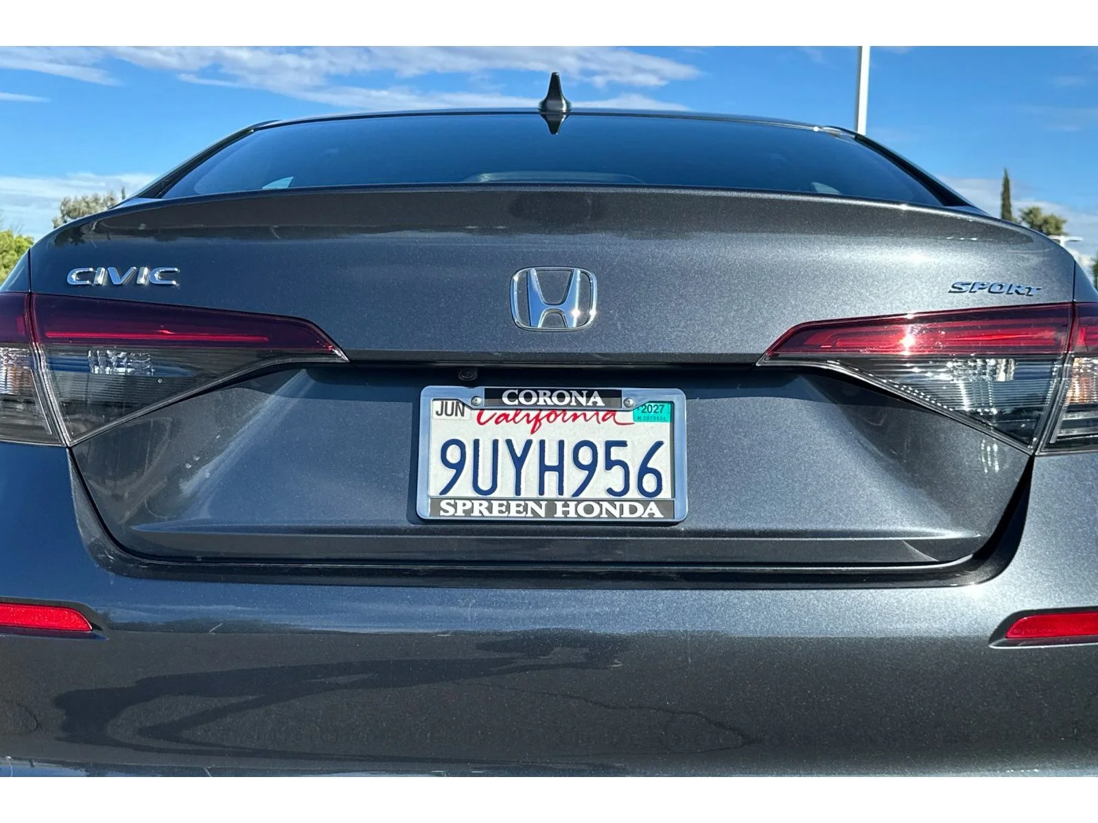 Used 2025 Meteorite Gray Metallic Honda Sport image 47