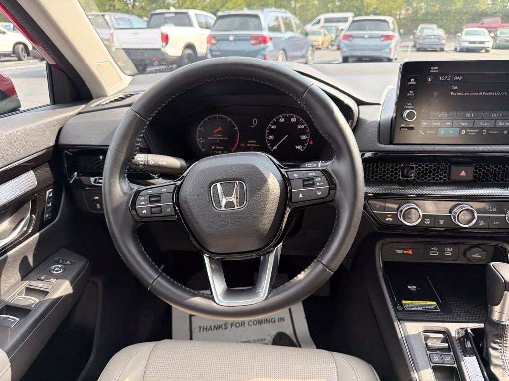 Certified Used 2025 Radiant Red Metallic Honda EX-L image 13