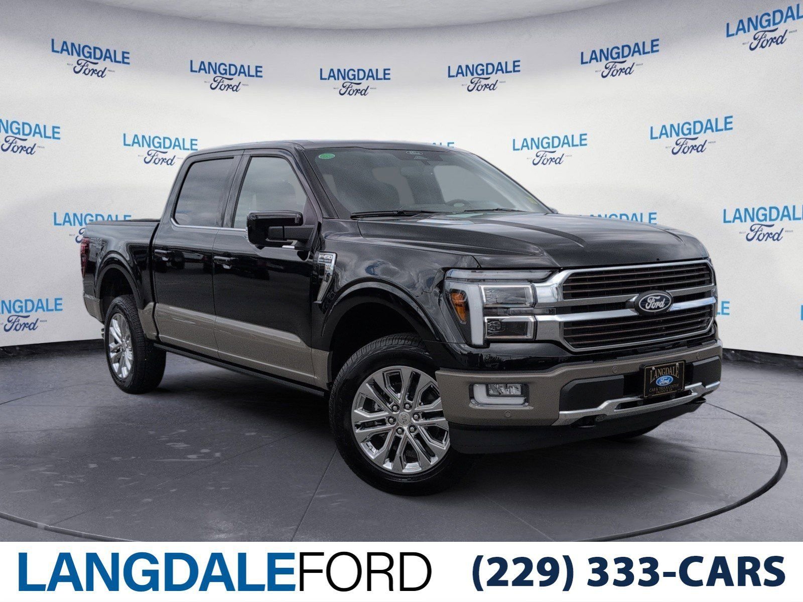 New 2026 Agate Black Metallic Ford King Ranch image 1