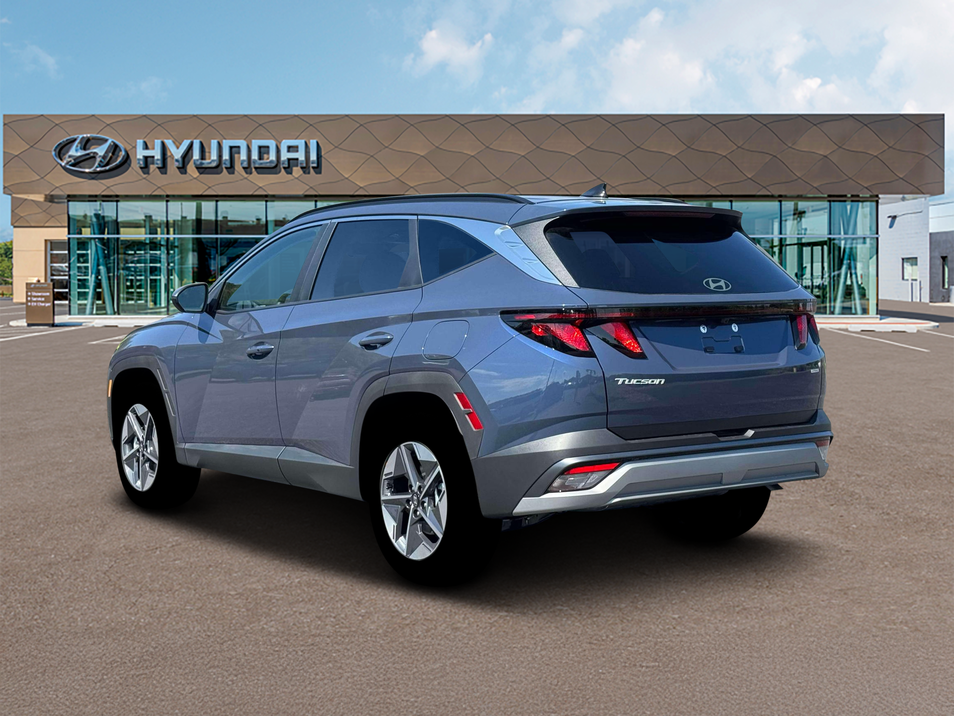 New 2026 Blue Hyundai SEL AWD image 5