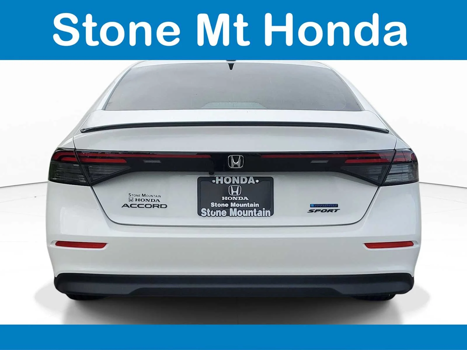 New 2026 Platinum White Pearl Honda Sport image 5