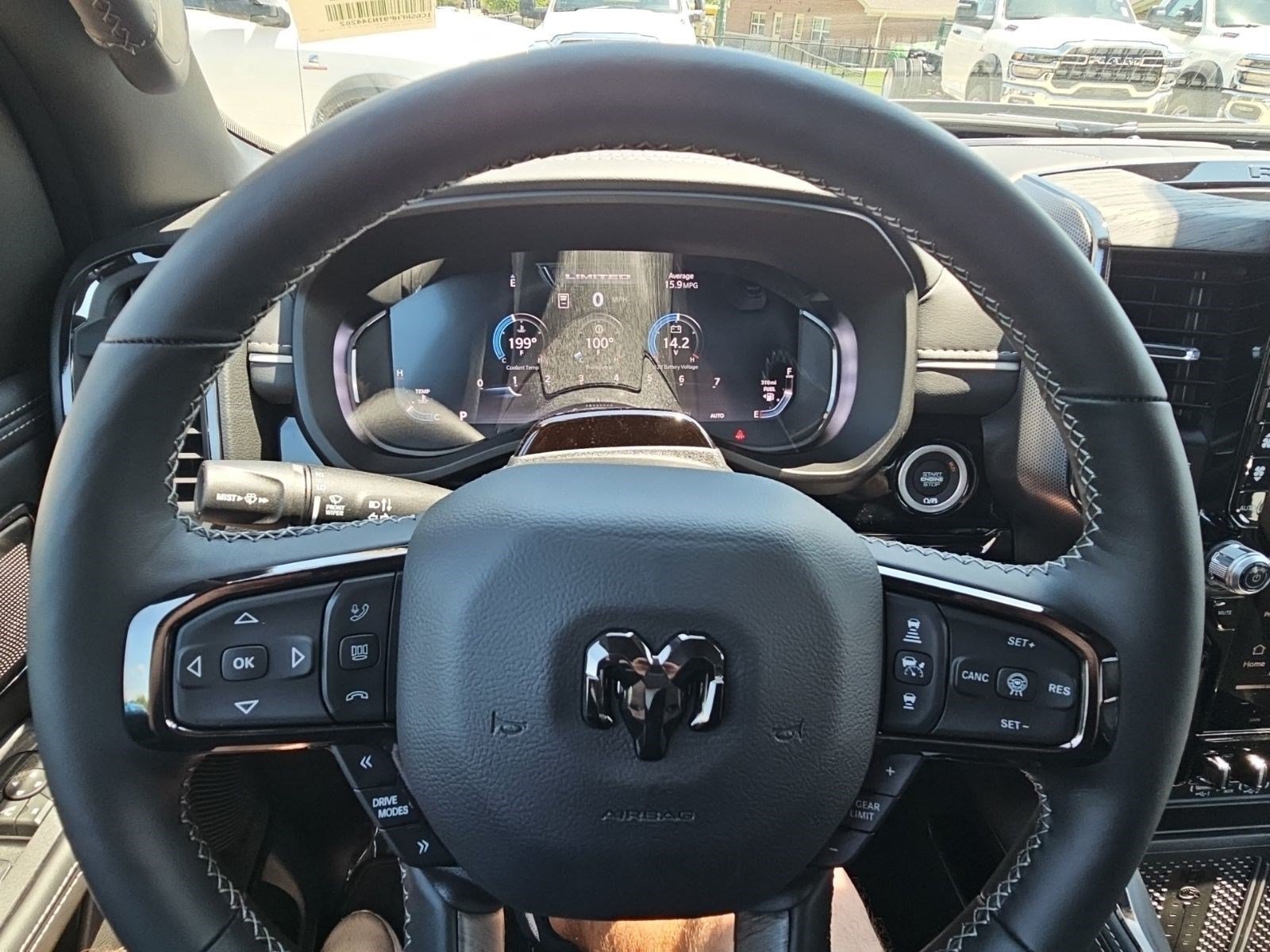New 2026 Ivory White Tri-Coat Pearlcoat Ram Limited image 23