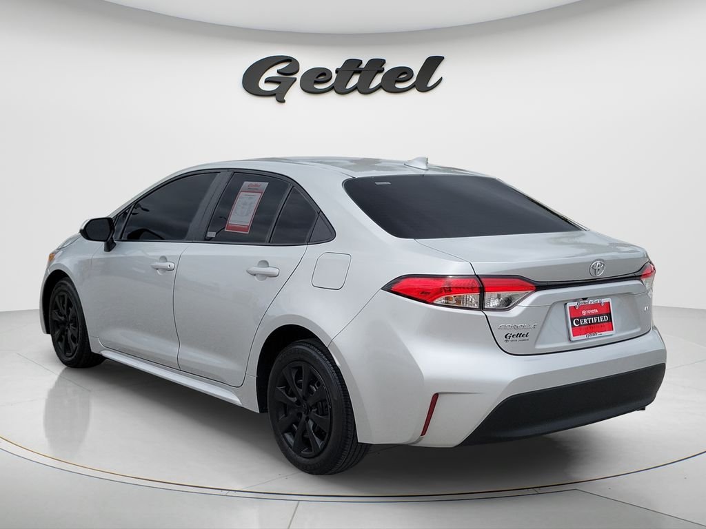 Certified Used 2025 Silver Toyota LE image 7