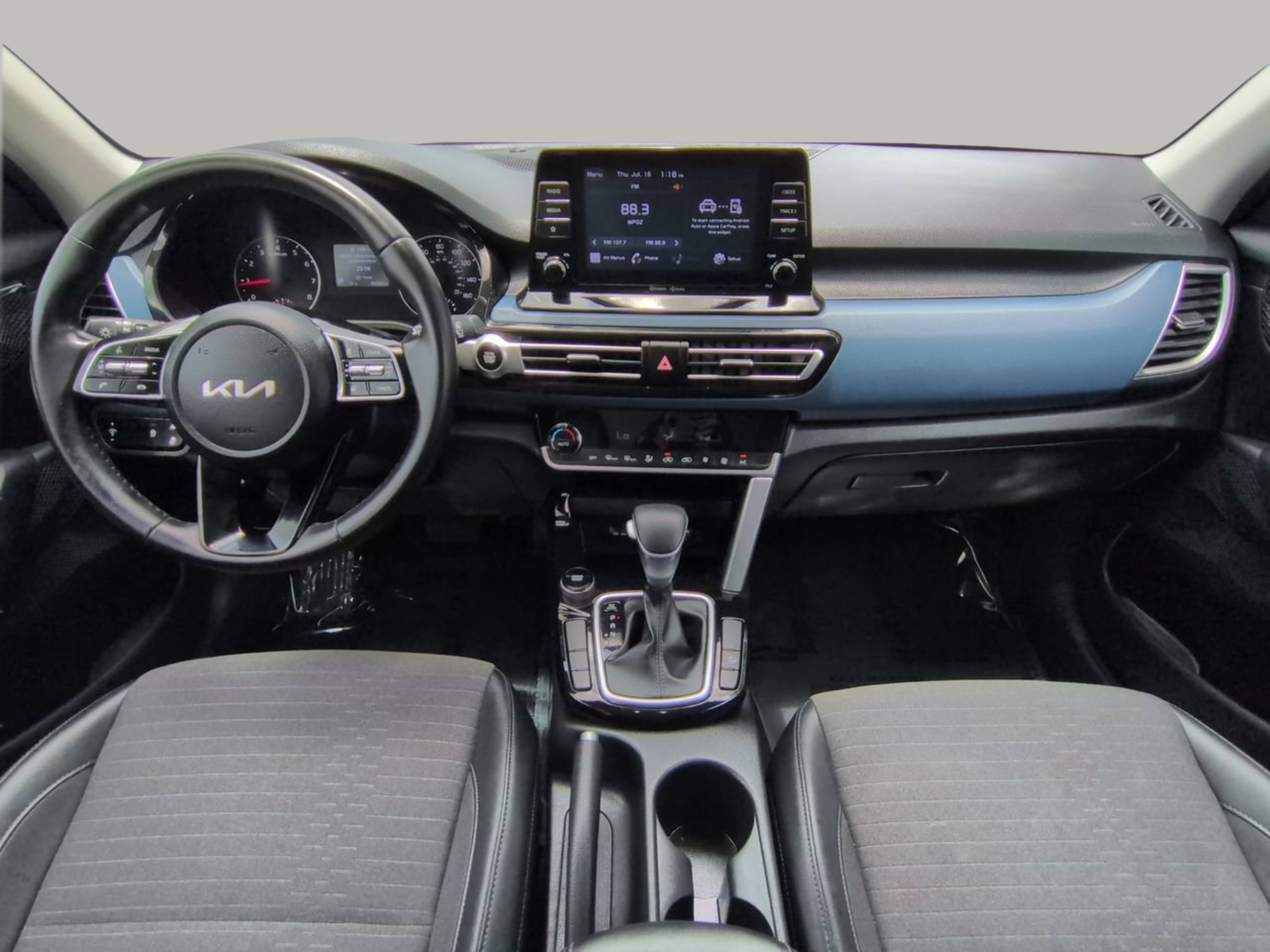 Certified Used 2023 Neptune Blue Kia S image 4