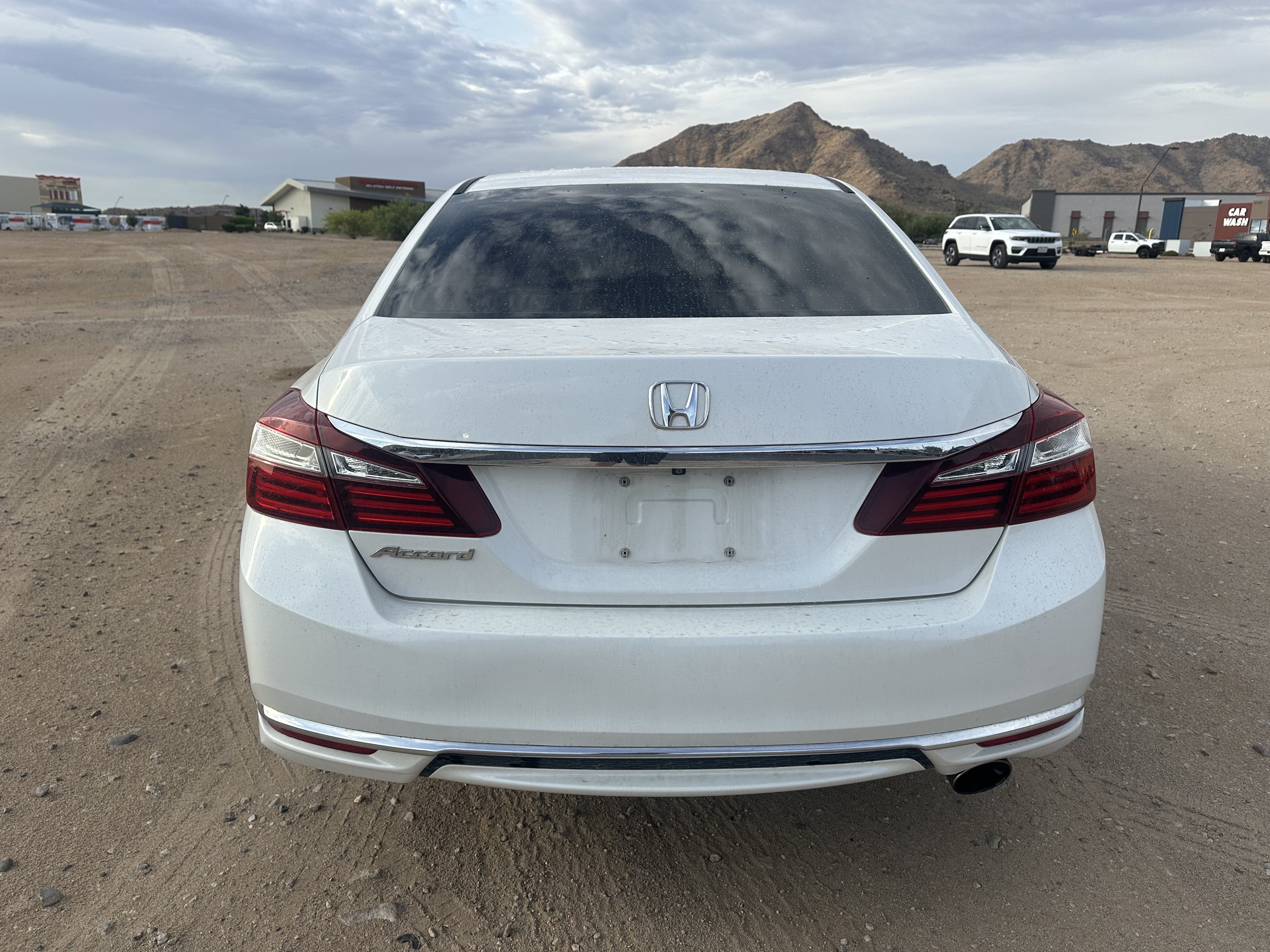 Used 2017 Crystal Black Pearl Honda LX image 4