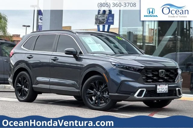 Used 2023 Canyon River Blue Metallic Honda Sport Touring image 1
