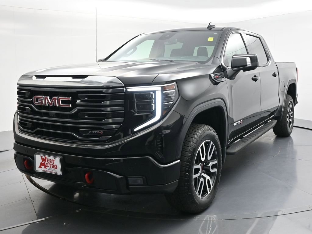 Used 2024 GMC Sierra 1500 AT4 with VIN 1GTUUEEL9RZ164460 for sale in Monticello, Minnesota