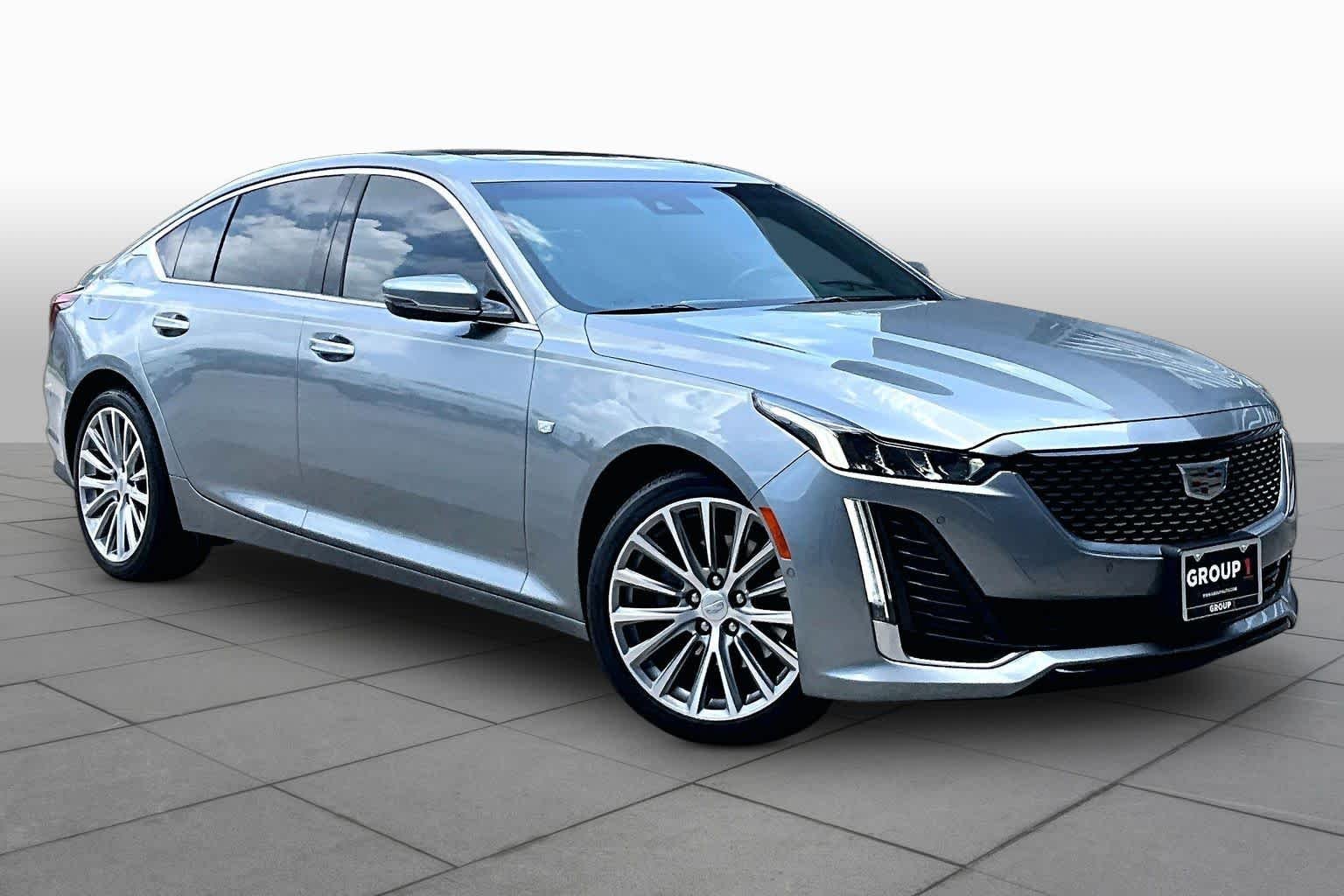 Used 2023 Argent Silver Metallic Cadillac Premium Luxury image 3