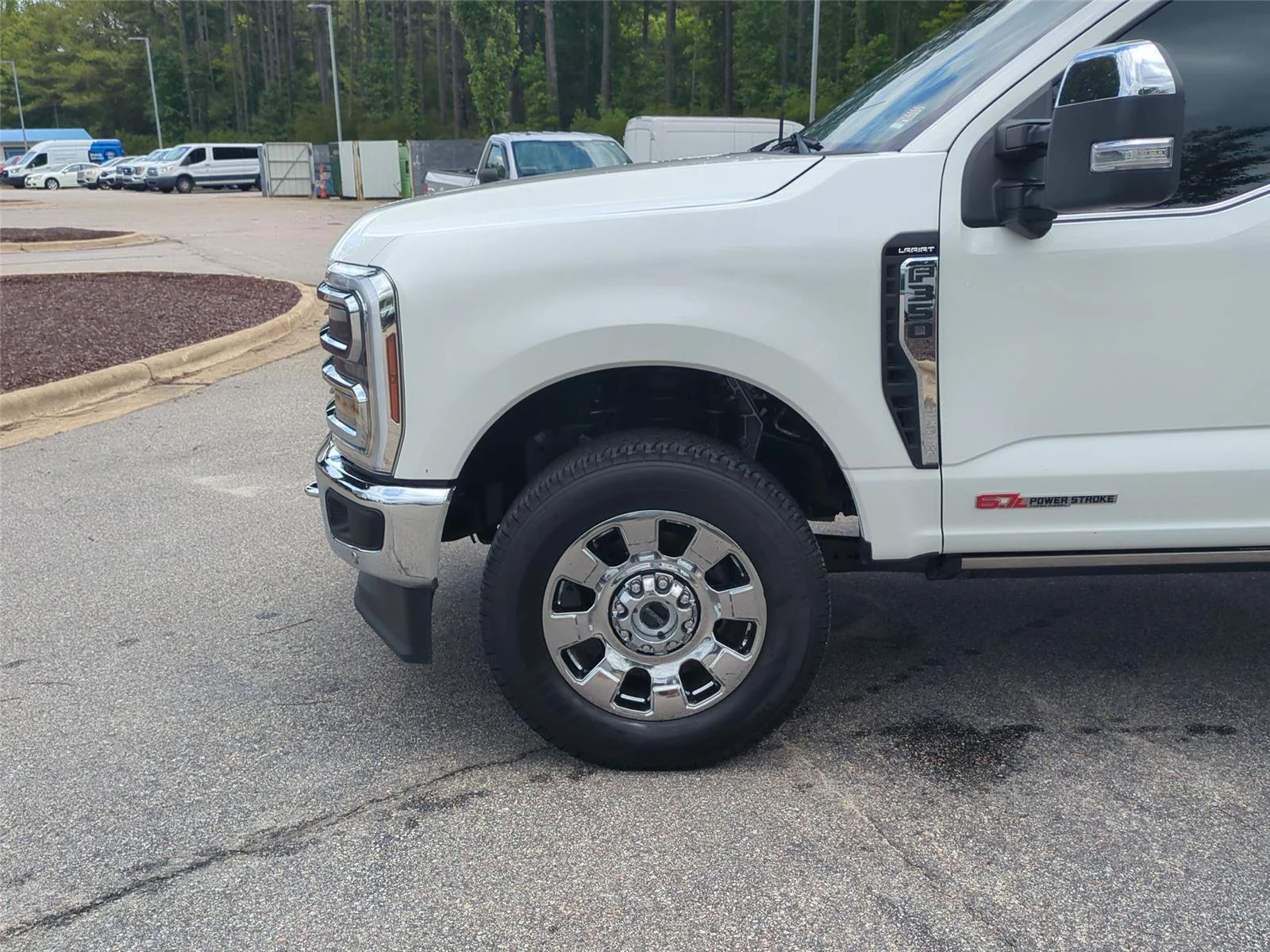 Used 2024 Star White Metallic Tri-Coat FORD  image 10