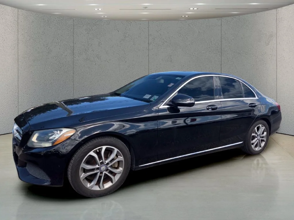 Used 2017 Black Mercedes-Benz C 300 image 9