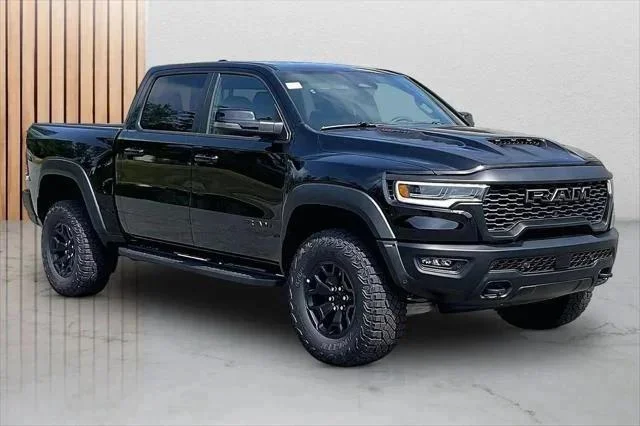 New 2026 Diamond Black Crystal Pearl-Coat Exterior Paint RAM RHO image 2