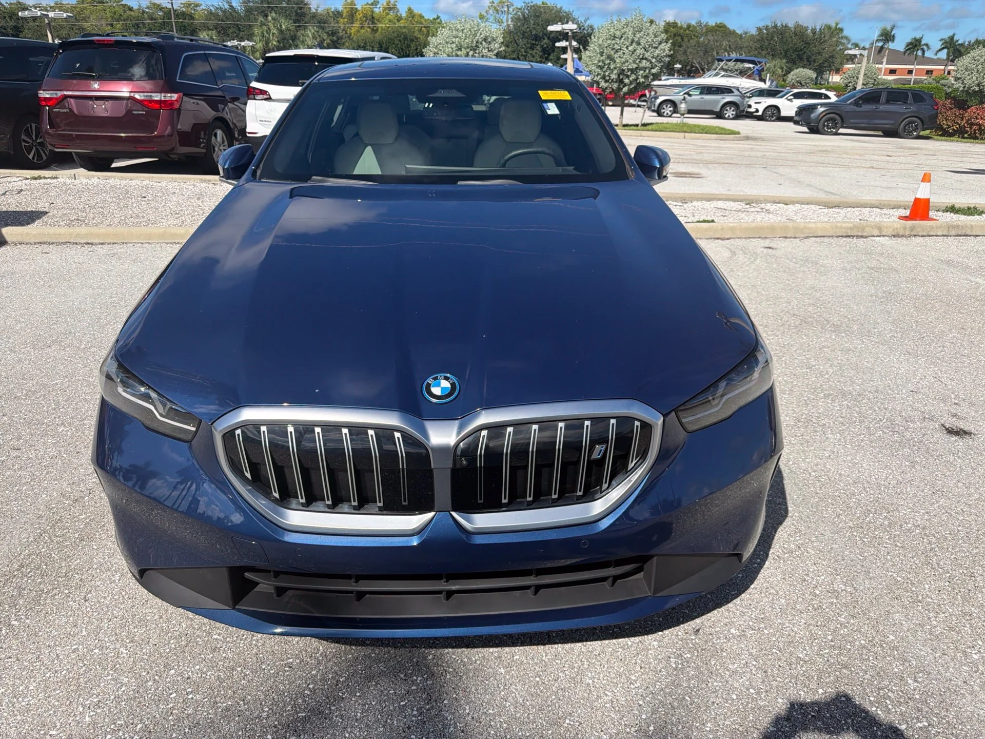 Used 2024 Blue Metallic BMW eDrive40 image 4