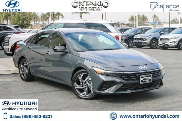 Certified Used 2025 Gray Hyundai SEL Sport image 1
