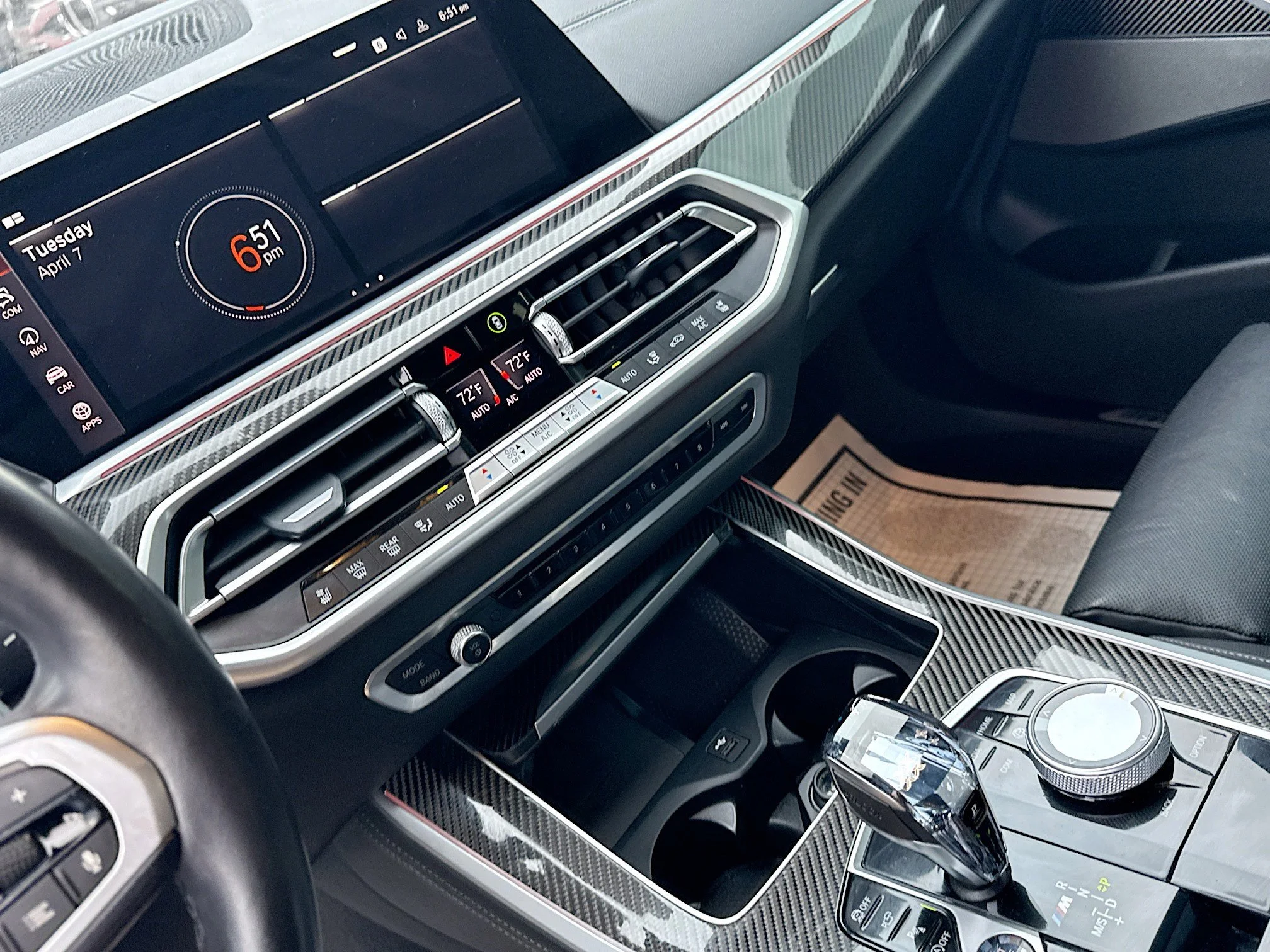Used 2021 Carbon Black Metallic BMW M50i image 29