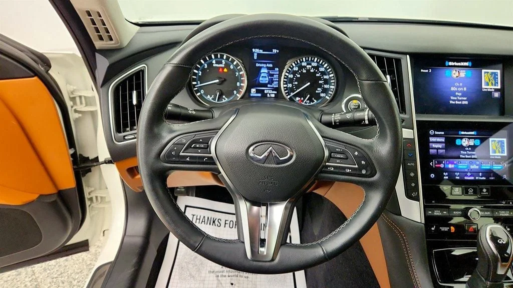 Used 2023 Pure White INFINITI LUXE AWD image 14