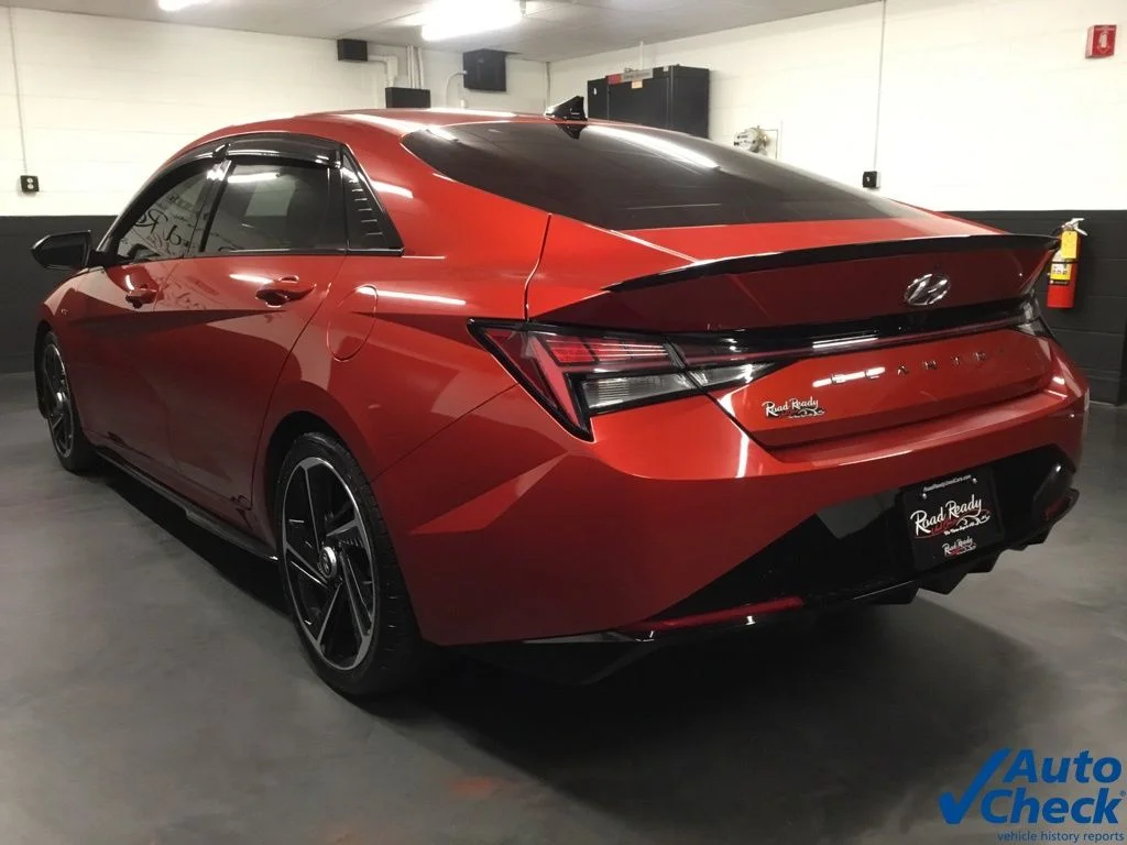 Used 2021 Orange Hyundai N Line image 8