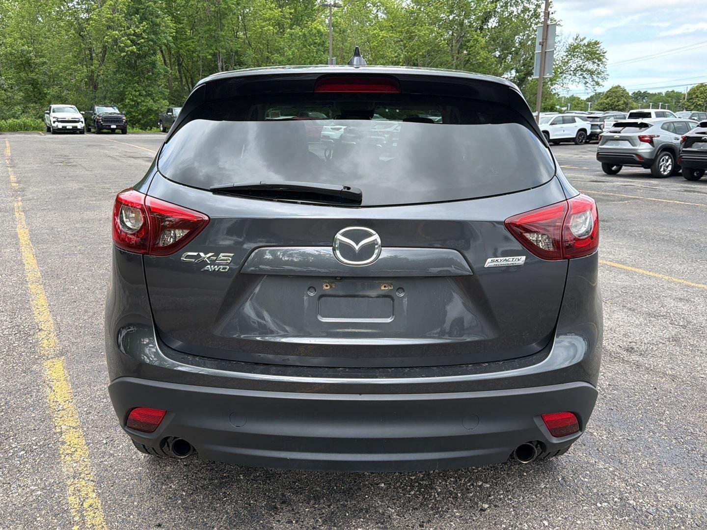Used 2016 Meteor Gray Mica Mazda Grand Touring image 9