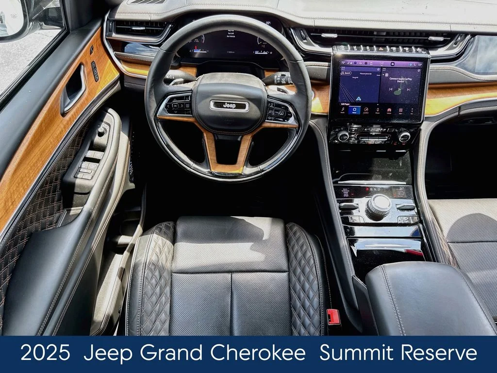 Used 2025 White Jeep Summit Reserve image 16
