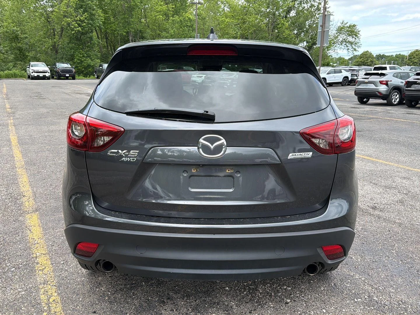 Used 2016 Meteor Gray Mica Mazda Grand Touring image 9