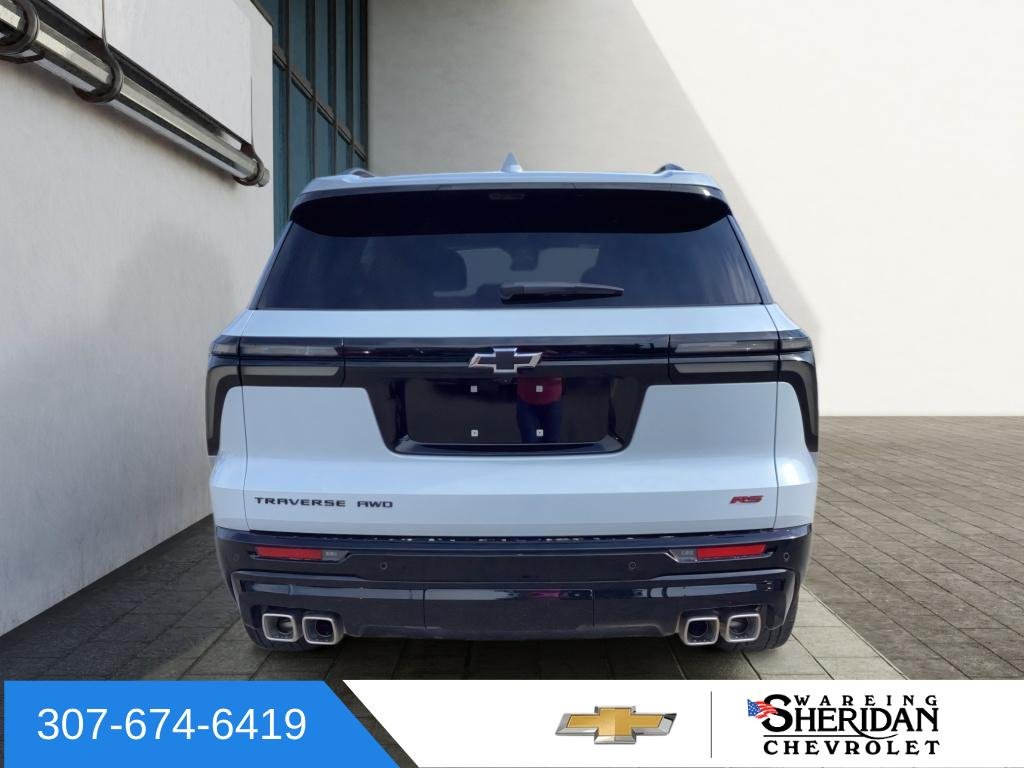 Used 2026 Polar White Tricoat Chevrolet RS image 4