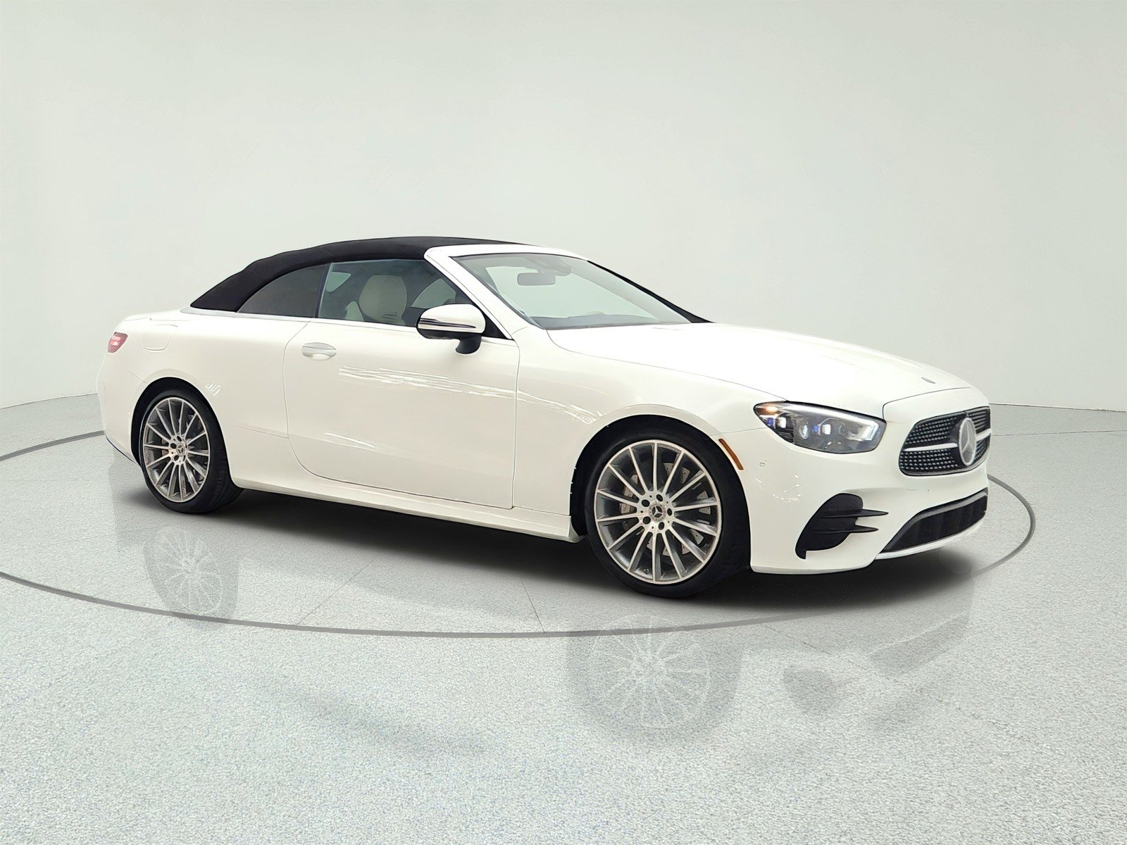 Certified Used 2023 Polar White Mercedes-Benz E 450 RWD Cabriolet image 3