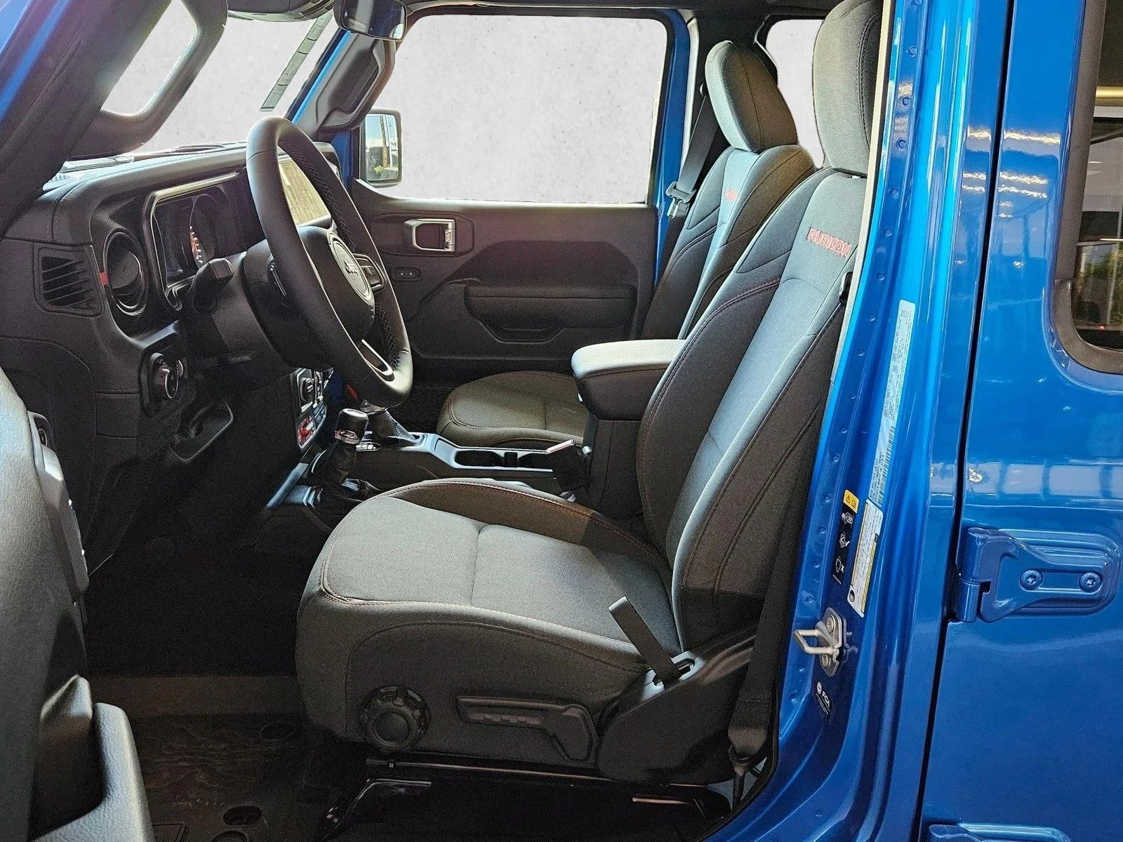 New 2026 Hydro Blue Pearlcoat Jeep Rubicon image 4