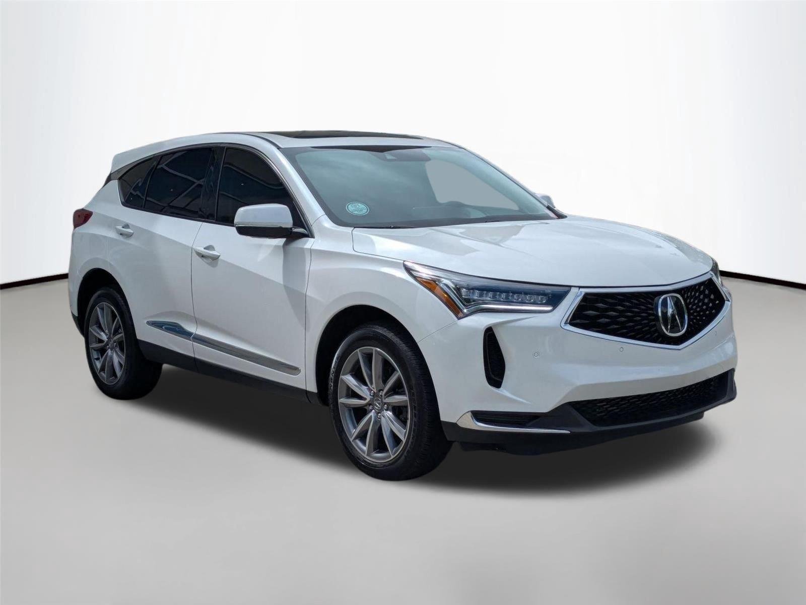 Used 2023 Platinum White Pearl Acura w/Technology Package image 3
