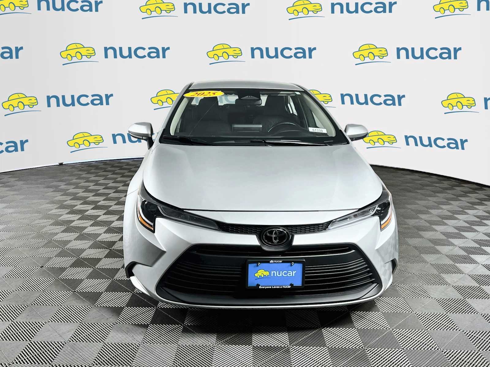 Used 2025 Classic Silver Metallic Toyota LE image 2