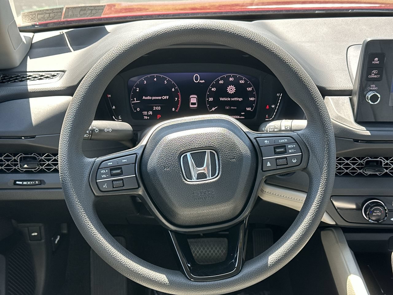 New 2026 Radiant Red Metallic Honda LX CVT image 14